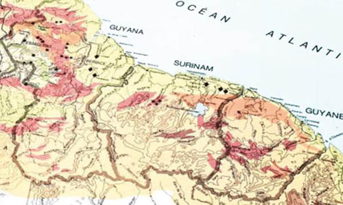 Contexte régional du plateau des Guyanes